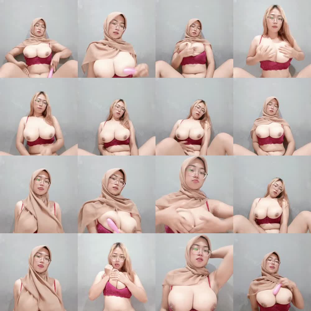 Gina Hijab Montok Suka Colmek